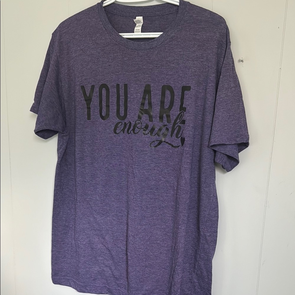 Casual Purple Short Sleeve Tee